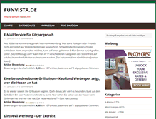 Tablet Screenshot of funvista.de